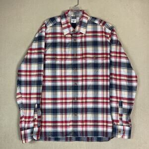 Atlantic Rancher Shirt Mens XL Multicolor Plaid Long Sleeve Flannel Button Up